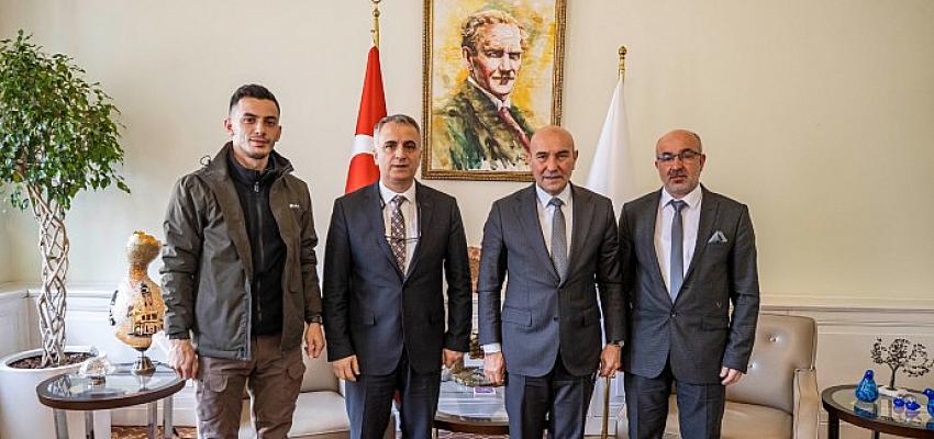 Başkan Soyer’e Erzincan’dan Cittaslow ziyareti