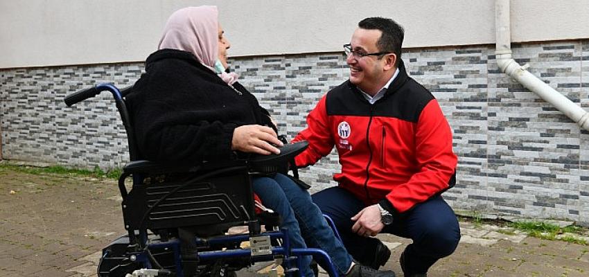 Mustafakemalpaşa Belediyesinden engelli vatandaşlara büyük kolaylık, Engelsiz hizmet aracı yollarda