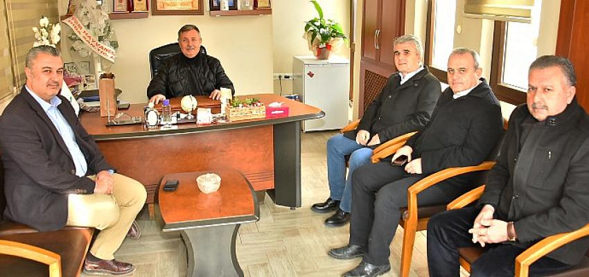Malkara Belediye Başkanı Ulaş Yurdakul’dan Malkara Süt Üreticileri Birliği Başkanı Osman Turgutlugil’e Hayırlı Olsun Ziyareti