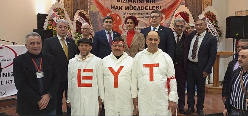 Türkiye Değişim Partisi Genel Başkan Yardımcısı Hüseyin AKGÜN İzmir Buca’ da ETY ile alakalı açıklamada bulundu