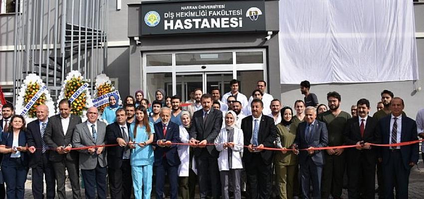 Harran Üniversitesi Diş Hekimliği Fakülte Hastanesi düzenlenen tören ile açıldı