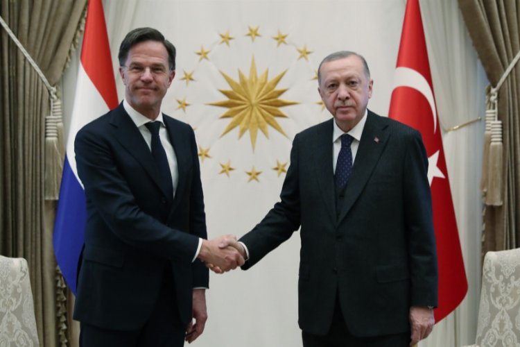 Cumhurbaşkanı Erdoğan Hollanda Başbakanı ile görüştü