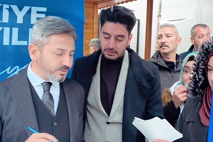 MSK Başkanı Aydın’dan parti teşkilatına Adıyaman'da destek ziyareti