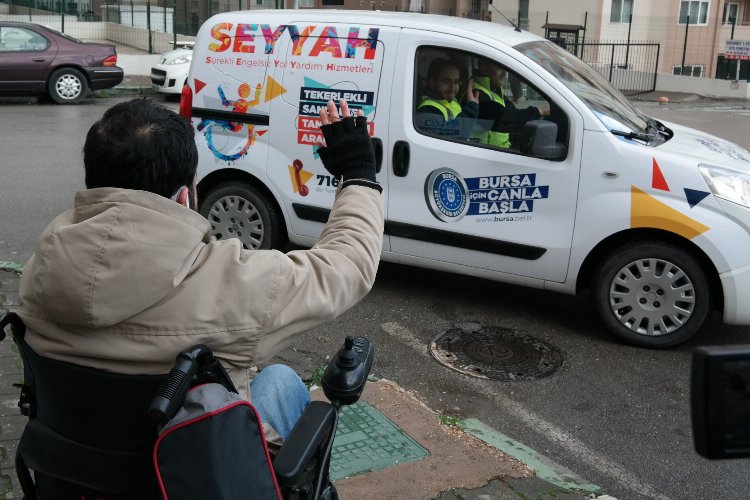 Bursa Büyükşehir'den 'engelsiz' mesai
